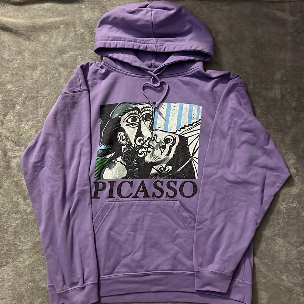 Purple Picasso Hoodie